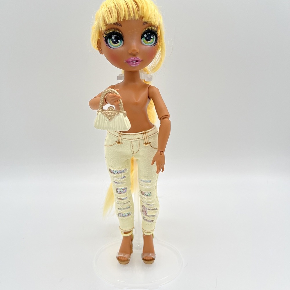 Rainbow High Sunny Madison Doll MGA Long‎ Hair Incomplete w/few accessories